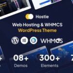 Hostie v2.0.0 Web Hosting & WHMCS WordPress Theme DEVGPL Download – The Ultimate Solution for Web Hosting Companies